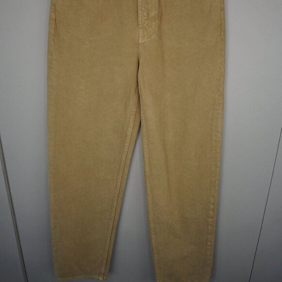 New MOTHER SNACKS! High Waisted Double Stack Ankle Jeans in Army Green size 24 - Picture 6 of 15
